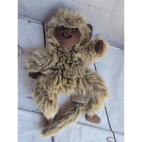 Folkmanis Folktails BABOON Full Body Realistic Hand Puppet plush Monkey 10 Inch - Picture 1 of 6